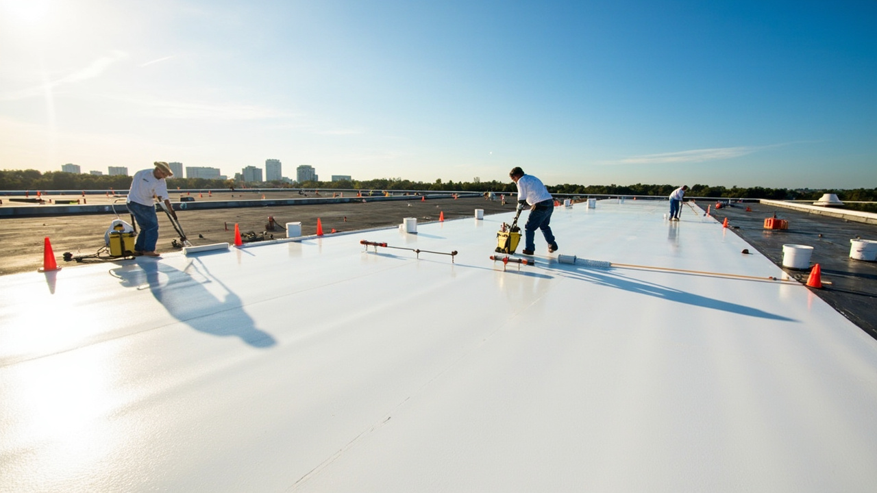 How Elastomeric Roof Coatings Create a Permanent Weather Barrier