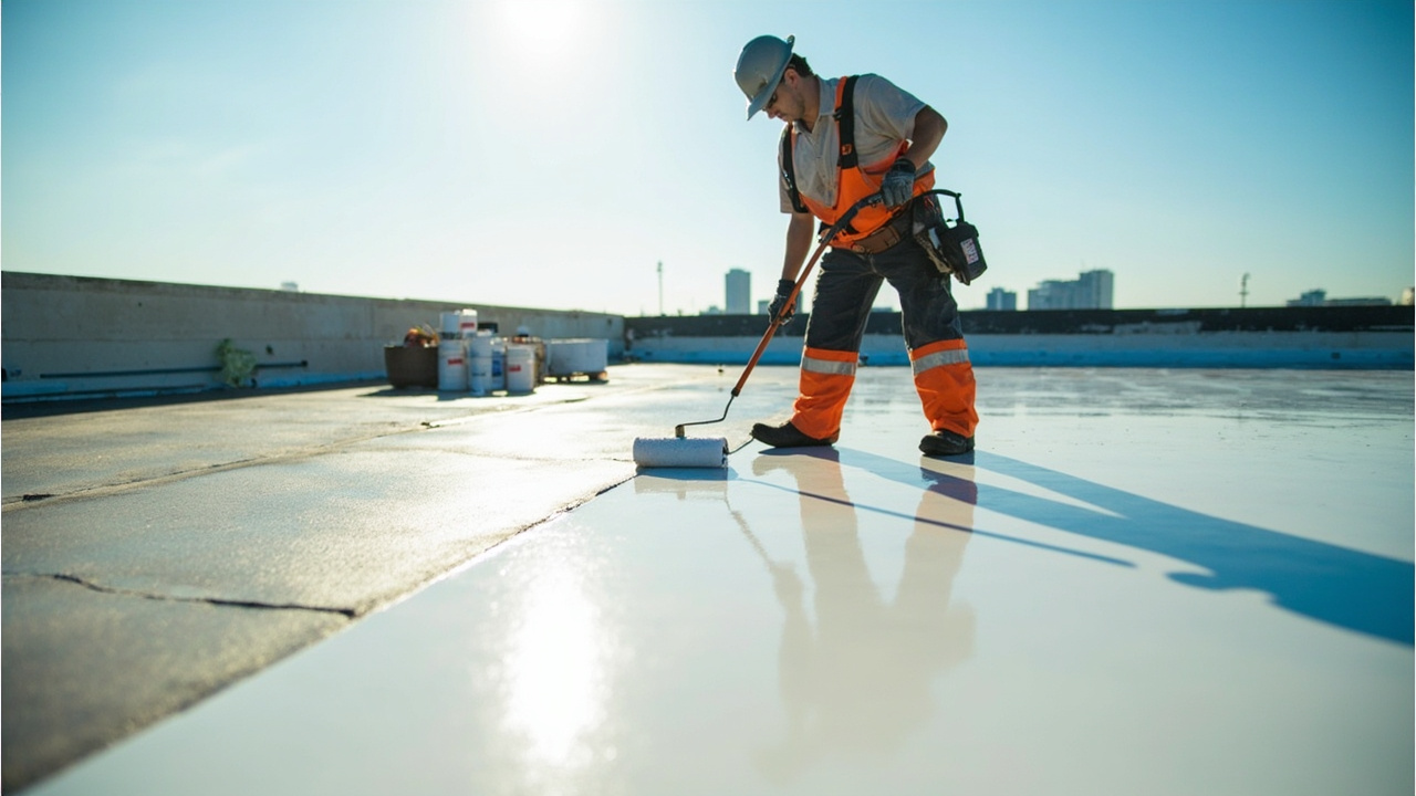 Our Commercial Flat Roof Restoration Process for Atlanta Businesses