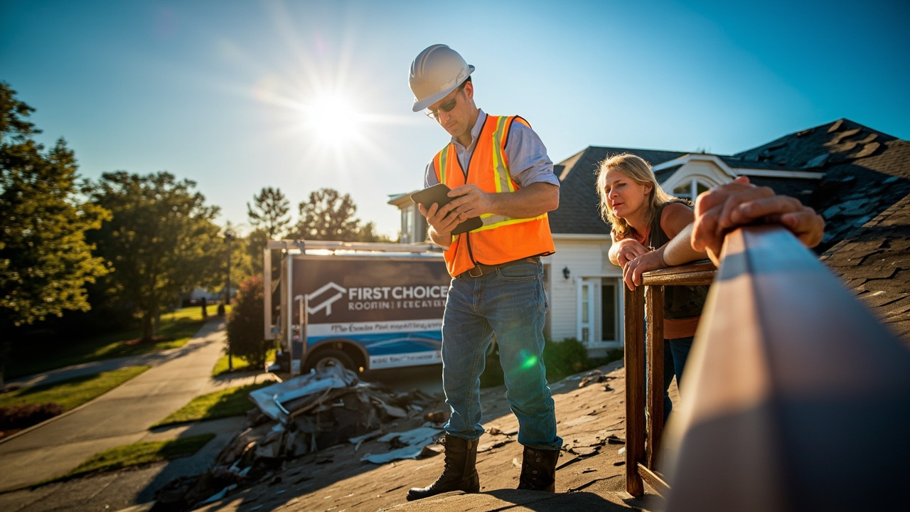 How a Storm Damage Insurance Roofer Documents Your Claim the Right Way