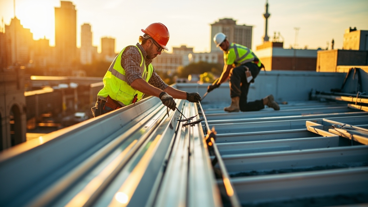 Why Atlanta Commercial Buildings Turn to Metal Retrofit Roofing