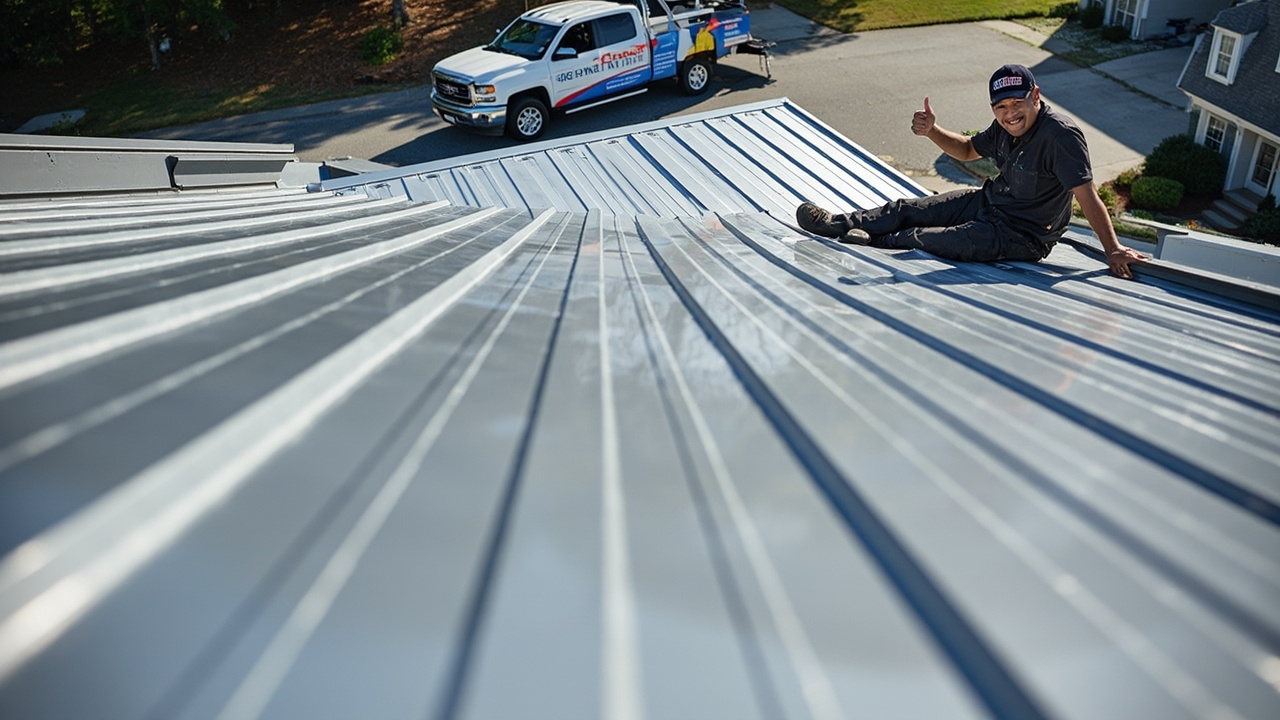 How First Choice Roofing Atlanta Installs Metal Roofing Systems