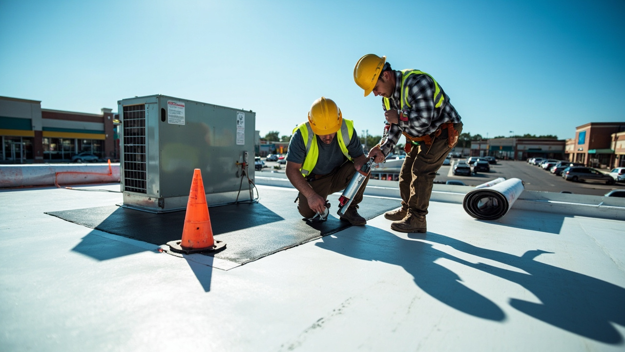 Why Atlanta Shopping Centers Experience Accelerated Roof Degradation