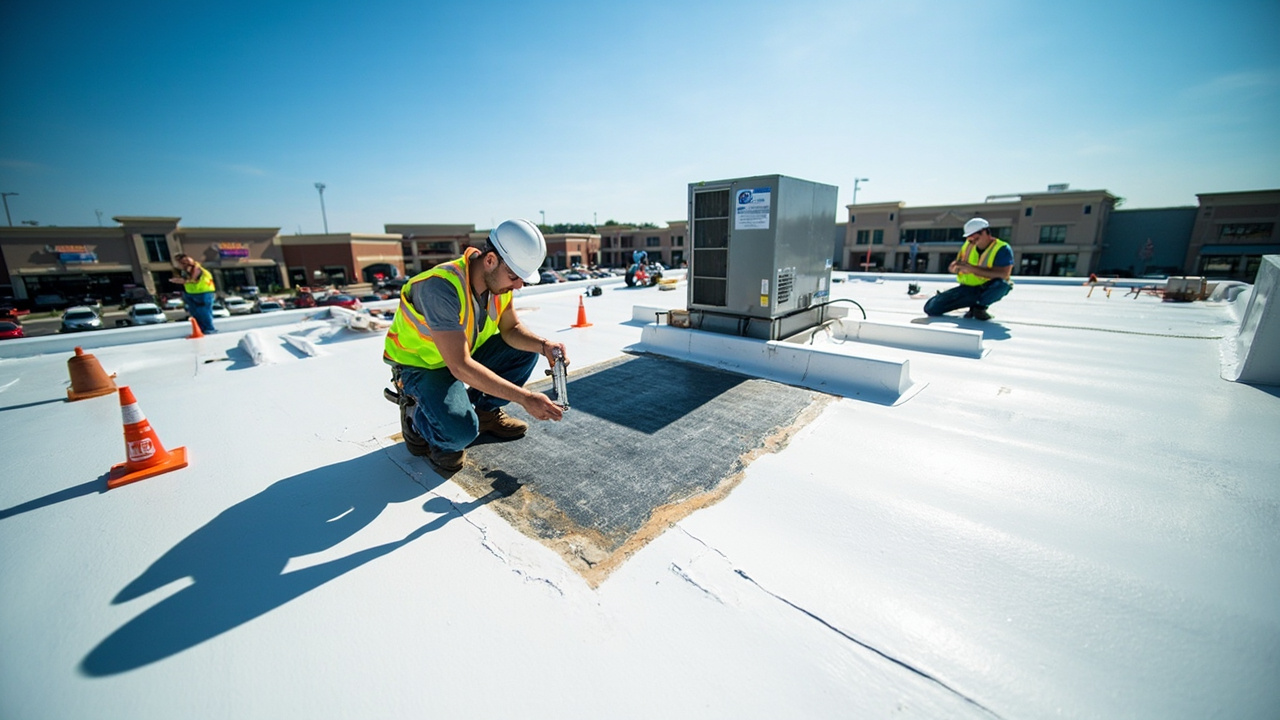 Shopping Center Roof Repair in Atlanta – Minimize Downtime and Protect Revenue