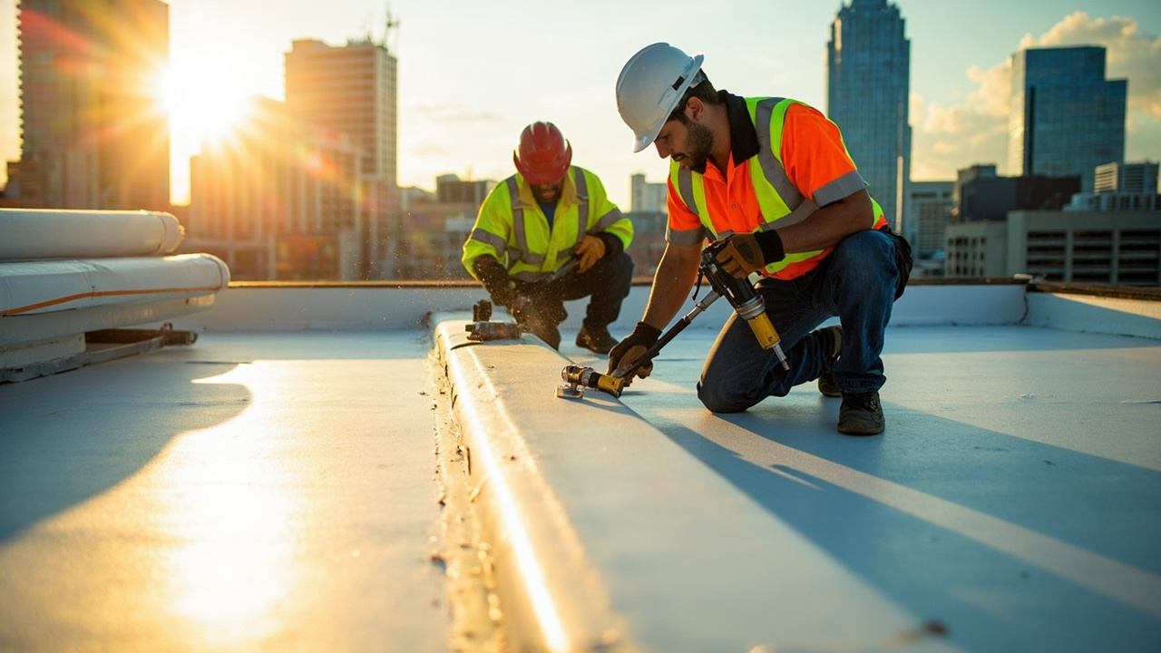 How First Choice Roofing Atlanta Installs Commercial TPO Roof Systems