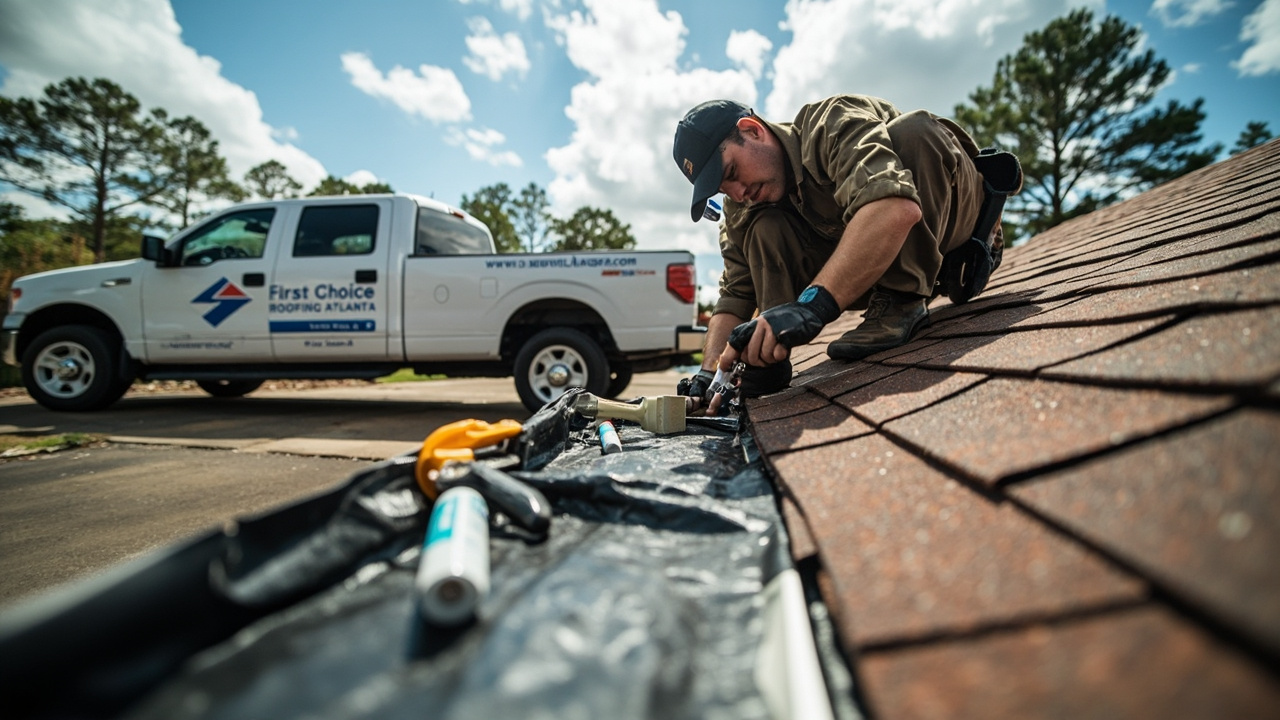 How First Choice Roofing Atlanta Repairs Valley Leaks the Right Way