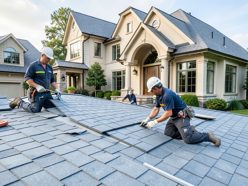 Comparing Synthetic Slate and Natural Slate for Luxury Homes in Tuxedo Park