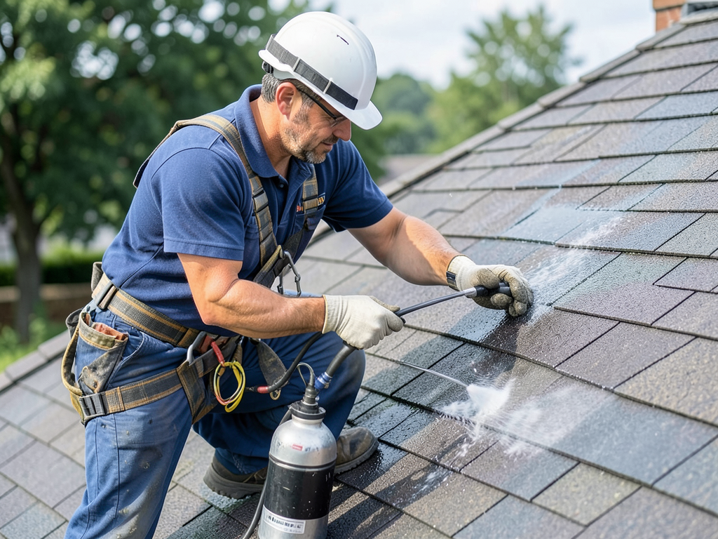 How to safely remove black algae streaks from your