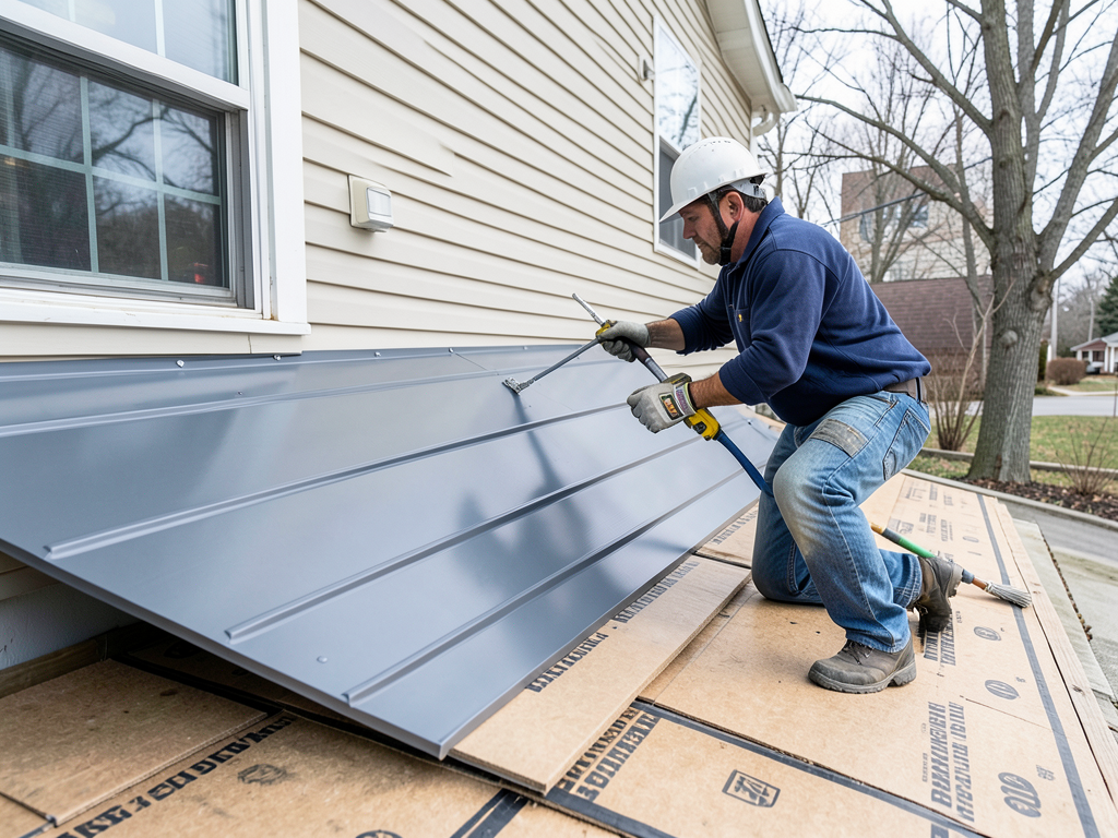 Will a metal roof make your buckhead home too nois